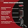 SE Electronics Dynacaster Dynamic Broadcast Microphone with Built-in Dynamite Pre-amp #4