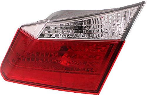 Evan Fischer Tail Light Assembly Compatible With 2013-2015 Honda Accord Inner Ex/Lx/Sport Models Sedan Passenger Side #TOP2