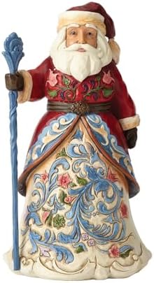 Enesco Ji Shore Heartwood Creek Cross with Lilies and Dove Figurine