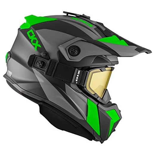 CKX Titan Backcountry Helmet, Winter Sidehill - Included 210� Goggles Part# 508365#