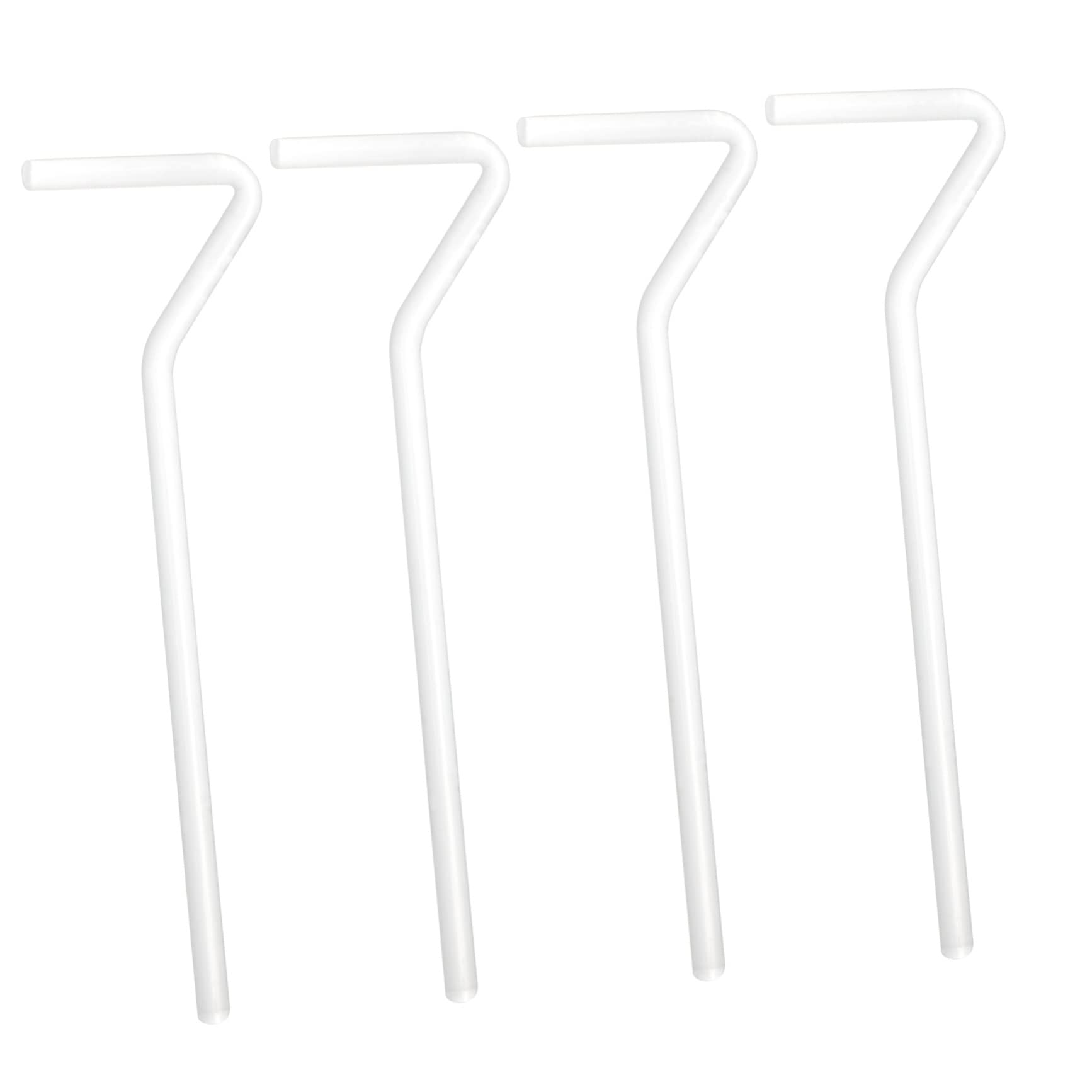 OUNONA 4pcs Glass Coating Rod Cell Accessories Difusser Laboratory Stirring Rod Laboratory Spreading Wide Spreading Cell Spreading Labs Rod Tool Glass Rod