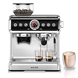 wirsh espresso machines with Grinder