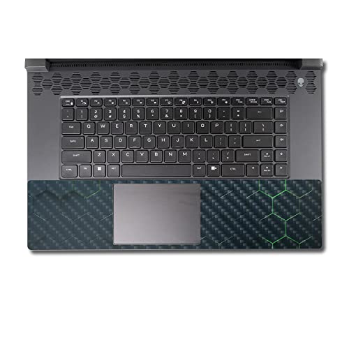 Image of MightySkins Carbon Fiber Skin Compatible with Alienware M17 R5 (2022) Full Wrap Kit - Acid Hex | Protective, Durable Textured Carbon Fiber Finish | Easy to Apply & Change Styles | Made in The USA