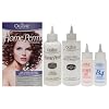 Ogilvie Salon Styles Home Perm The Original for Men & Women - For Color Treated, Thin, Delicate Hair - Lasting Smooth Curls & Waves Before & After Conditioners with Drip Guard- 1 Application Treatment