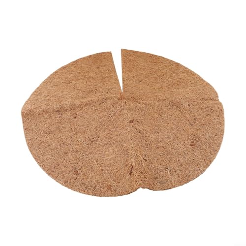 Manta de mantillo de coco de 46cm para proteger plantas en maceta, pack de 3 6
