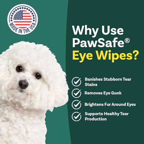 Pet Eye Wipes Natural Tear Stain Remover for Dogs and Cats 100 Presoaked Eye Cleaner Wipes Plantbased for Gentle Cleaning Brightens  Removes Dirt on Eyes Ears and Face  Cucciolini Doodles Pet eye wipes natural tear stain remover for dogs and cats 100 pre soaked eye cleaner wipes plant based for gentle cleaning brightens  removes dirt on eyes ears and face   cucciolini doodles