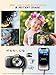 NBD 64MP Digital Cameras for Photography,4K Point and Shoot Camera,16X Zoom Compact Travel Cameras, Auto Focus Camera for Beginners Teens Kids and Lover Gift,Includes 32GB SD Card (Black)