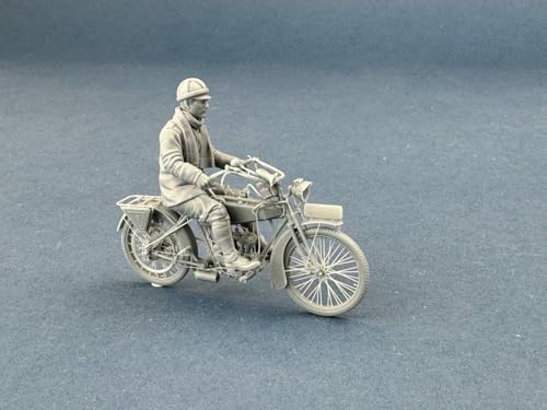 Kit de Posture d'équitation Commander Allemand Résine 1/32 Haute Précision - 3
