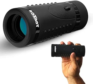 Roxant Monocular Telescope - Wide View High Definition BAK4 Handheld Telescope - Monoculars for Adults High Powered, Compact Monoscope
