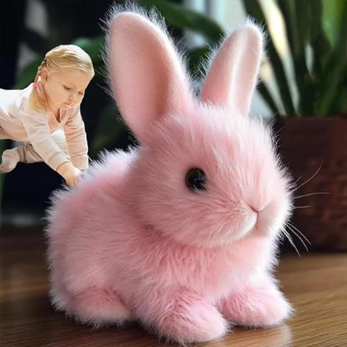 Easter My Realistic Bunny Toy, Bundy Realistic Bunny, Interactive Realistic
