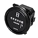 Produktbild Jayron AC 110V bis 220V Runder Quarz Betriebsstundenzähler Snap In Installation Mechanischer Timer für Rasentraktoren Baumstumpffräse Generator Gabelstapler ATV Schneemobil Dirtbike Segelboot