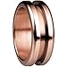 Produktbild Bering Damen-Ring arctic symphony Außenring Edelstahl teilvergoldet Gr. 54 (17.2) - 520-30-73