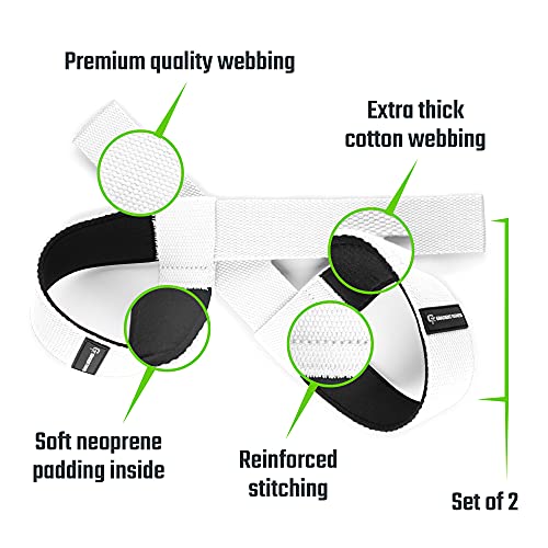 Gradient Fitness Lifting Straps | Wrist Straps For Weightlifting,Deadlift Straps,Lifting Straps For Weightlifting,Straps For Weight Lifting,Weight Lifting Straps For Men/Women,Gym Lifting Grips (W) #TOP7