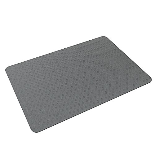 Preisvergleich Produktbild Bodenblech 70x95 cm Funkenschutz Ofenblech Kamin Blech Platte Alu Riffelblech
