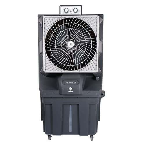 Novamax Gloster 150 L Heavy Duty Desert Air Cooler With 100% Copper Motor, High-Density Honeycomb Cooling Pads, Powerful Air Throw & 3-Speed Control With Auto Water Refill Technology (Grey) Novamax Gloster 150 L Heavy Duty Desert Air Cooler With 100% Copper Motor, High-Density Honeycomb Cooling Pads, Powerful Air Throw & 3-Speed Control With Auto Water Refill Technology (Grey)