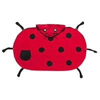 Kidorable Ladybug Infant Towel, Red, 0-3 Years