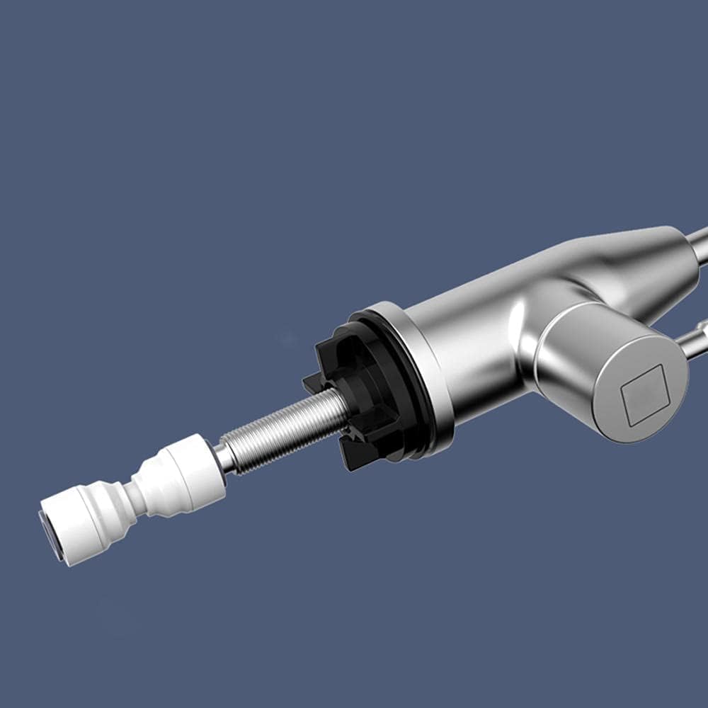 Brushed 360° Rotating Drinking Water Filter Faucet for Kitchen Sink Reverse Osmosis Purifier Tap for Clean Safe Water Access