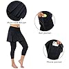 Turnhier-Womens-Skirted-Leggings-with-Skirts-Tennis-Skirted-Leggings-for-Women-with-Pockets Turnhier Women's Skirted Leggings with Skirts Tennis Skirted Leggings for Women with Pockets