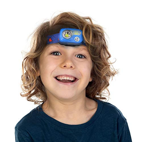 BLITZU Rechargeable Headlamps for Adults, Camping Accessories Clearance, Camping Gear and Equipment, Head Lamp to Wear, Camping Essentials for Camper, Kids, Family, Adults, Headband Light, Blue