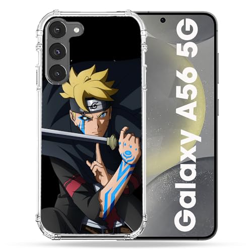 Coque Samsung Galaxy A56 5G Cokitec antichoc avec motif Manga Boruto Tatouage