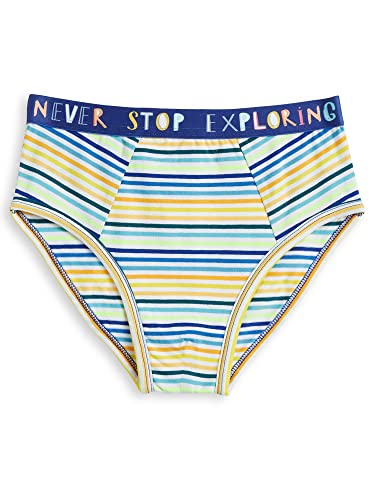 Image of XY Life Arcade Modal Briefs for Boys, Relaxed Fit, Stripes