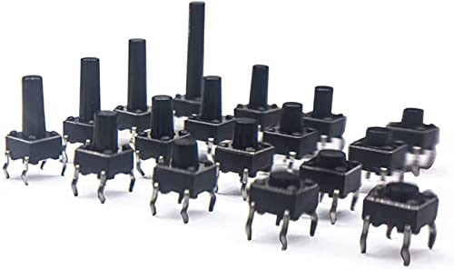 Botón microinterruptor 6 * 6 con autorreinicio para solucionar fallos en paneles táctiles de 12V 3