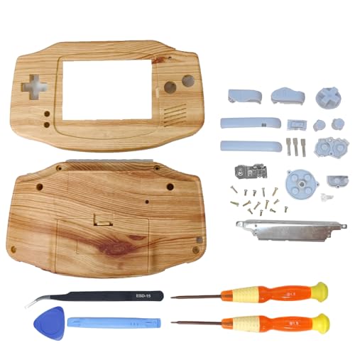 Hzxkqmil Full Housing Shell Kit for Nintendo Gameboy Advance GBA Console
