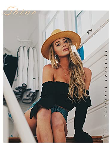 Teardrop Filigree Dangle Drop Leverback Earrings Sterling Silver Jewelry Gifts For Women #TOP4