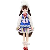 ICY Fortune Days 10 inch 1/6 Scale Travel Girl Series Ball Jointed Doll with Brown Hair, Wearing...