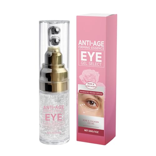 Gel Hydratant Contour Des Yeux - Soin Visage à Bille Massante | Gel Nourrissant pour le Contour des Yeux,pour Femmes et Mères Voyage Maison Maquillage Nuit Après-Sommeil Avion