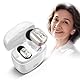 Britzgo Gerät Bluetooth Headset Aussehen, ausgestattet mit mobiler magnetischer Ladebox, tragen mit Vertrauen,Premium Metallic Silber