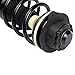 TRQ Front Strut and Spring Assembly Set Loaded Pre-Assembled Coil Spring Compatible with 14-22 Jeep Cherokee Limited AWD Without Off Road Package 14-21 Cherokee Latitude AWD Without Off Road Package