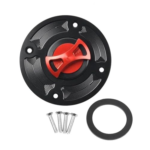 Bouchon réservoir essence Suzuki GSXR 1000 Hayabusa SV650 couvercle rouge CNC