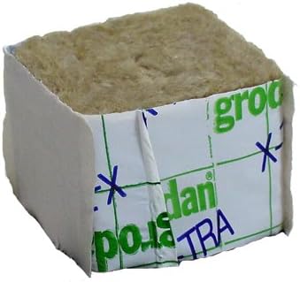 Rockwool Grow Cubes (MM 50/40) 24 Cube Sheet 2 in X 2 in X 1 5 in