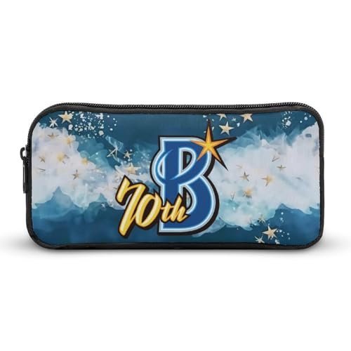 横浜DeNAベイスターズ(32)文具ケース ペンケース 収納グッズ 筆箱 ペンバッグ 筆入れ 多機能 学用品収納 大容量軽量 伸縮性が良く、繰り返し使用可能 傷防止 防汚 掃除が簡単 いろいろな文房具を収納 オフィス小物 コスメバッグとして 男女兼用 携帯