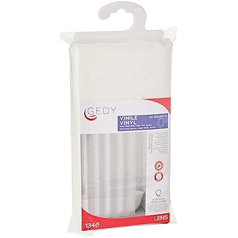 Gedy Rideau de Douche Peva Blanc Cover