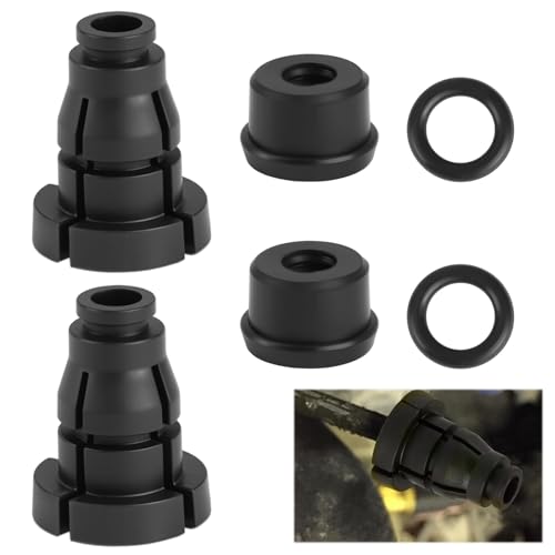 Lot de 2 Kit de Réparation de Raccord de Tuyau d'Embrayage 1K0798741 Inclut Joint d'Étanchéité et Raccord pour VW Ford