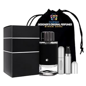 PICKN BUY Explorer-Perfume for Men, 3.3 fl oz Eau De Parfum Spray with Pouch & Atomizer Travel Kit, Designer Fragrances (Comes in Original Designer Packaging)