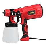 elektrische lackierpistole bosch 【550W UND 800ML BEHÄLTER】 Mit 550W Leistung, 800ml Behälter und 6,6 Fuß Kabel verbessert das Ginour Farbsprühgerät den Zerstäubungseffekt, um Overspray zu reduzieren. Doppelt einstellbare Sprühströme, Trigger Control + Flow Control Drehknopf mit einstellbarem Ventilknopf ermöglichen Ihnen die Steuerung des Farbflusses für einen präzisen Beschichtungsauftrag.
