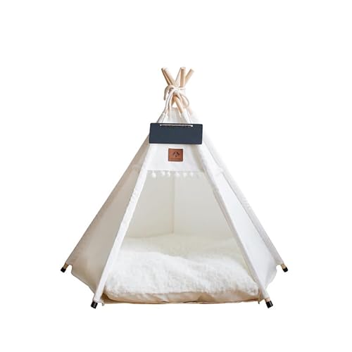 ペット テント 夏用 ペットハウス ペットベッド 猫 べッド 犬 Tufduzo 夏用テント 防水 防湿 通気性いい 取り外し可能 洗える 可愛い おしゃれ ふかふか 柔らか 滑り止め ペット用品 猫 犬 小動物用 猫グッズ 犬グッズ (40*40*50C