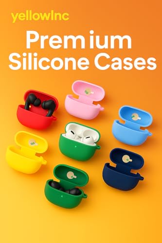 Image of Silicone Case Cover for OnePlus Nord Buds 3 | Nord 3 Pro | OnePlus Buds Pro 3 (Yellow)