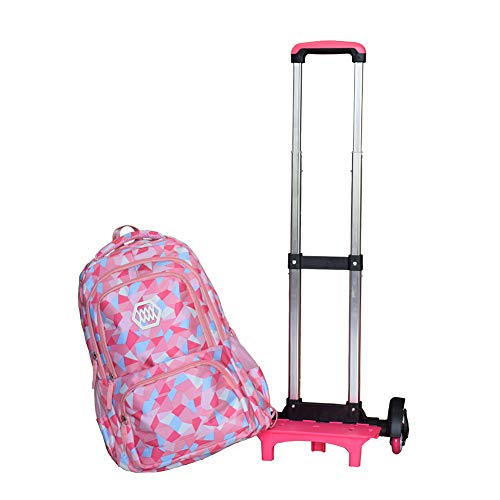 Backpack Hand Truck YUB Wheeled Cart Trolley Hand Aluminium Alloy Folding Trolley Cart for Schoolbag - Thumbnail 5