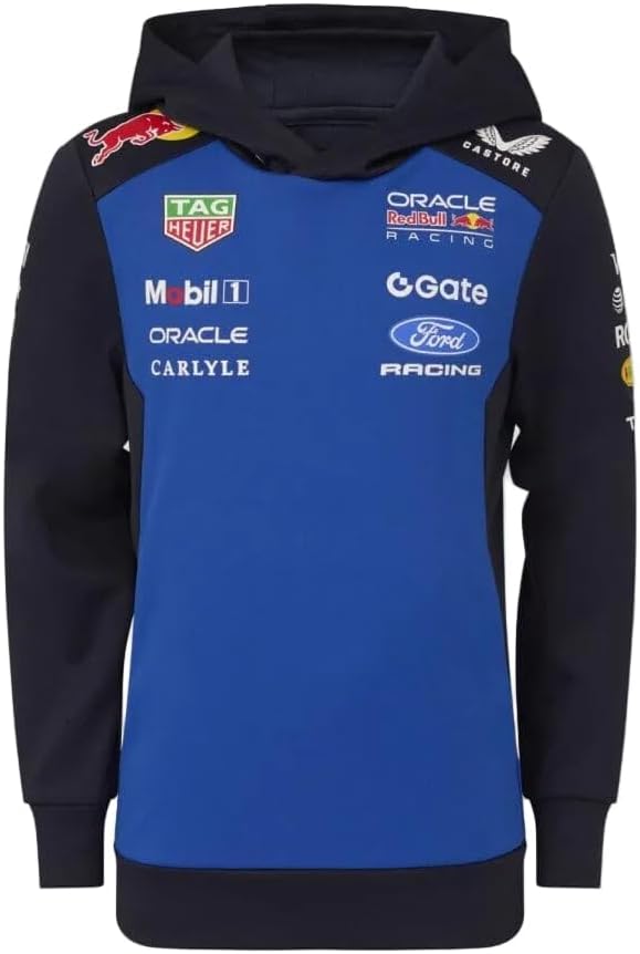 Castore Red Bull Racing F1 Kid's 2026 Team Pullover Hoodie