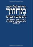 Pessach/Schawuot/Sukkot (Jüdisches Gebetbuch Hebräisch-Deutsch, Band 2)