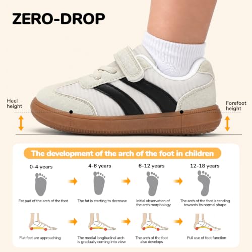 KooqiBear Infant Wide Toe Box Shoes Barefoot Boys Girls Zero-drop Sneakers - image 4