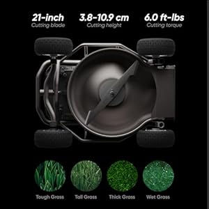 Remote control lawn mower s1 4wd 18ah robot lawn mower no wire with 15 43 inch cutting height 21 inch cutting width robotic lawn mower for 75 slope37 with mowing 112 acres  urban country home decor