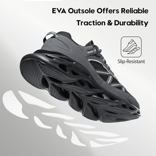 GSLMOLN Men's Walking Running Shoes Lightweight Non-Slip Fashion Casual Sneakers Athletic Breathable Mesh Tennis Sneakers Jogging Cross Training3