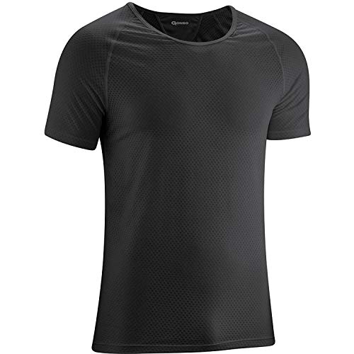 Gonso Herren Pete U-shirt Unterhemden, Schwarz, XL EU