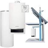 gasheizung kessel kosten Buderus Speicher SNB160 Liter Buderus GB172-20 Paket Gasbrennwert - Regelung, Zubehör, Abgas GA-K, Speicher SNB160 Liter