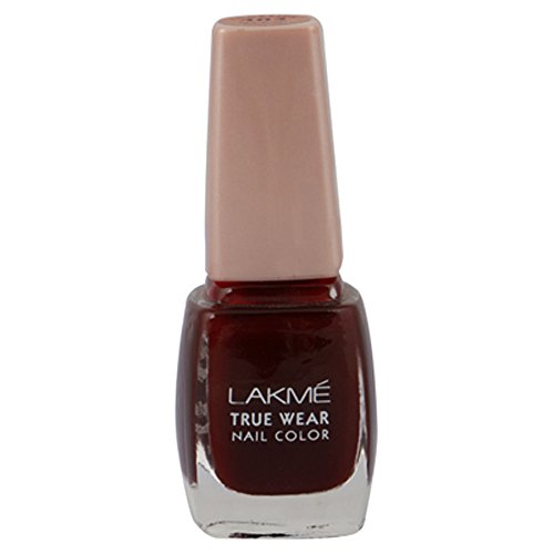 Image of Lakme True Wear Nail Color, Reds & Maroons 403, 9 ml and Lakme True Wear Nail Color, Shade D416, 9 ml
